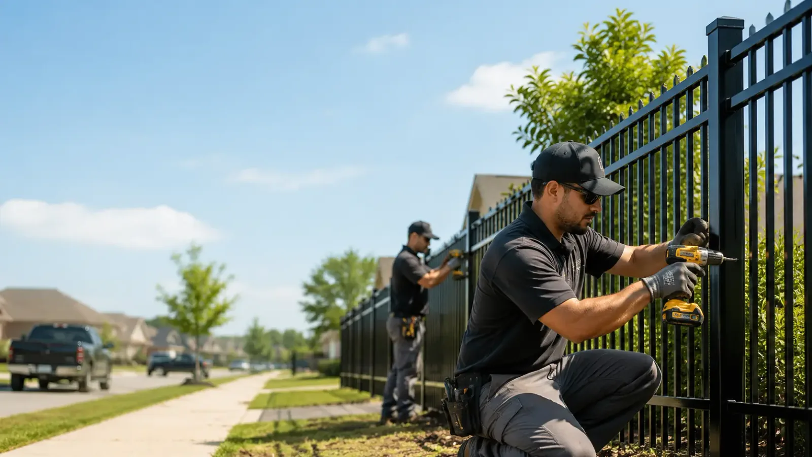 Metal Fence Installation in De Soto, KS